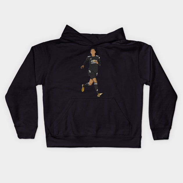 Christen Press Away Kids Hoodie by Hevding